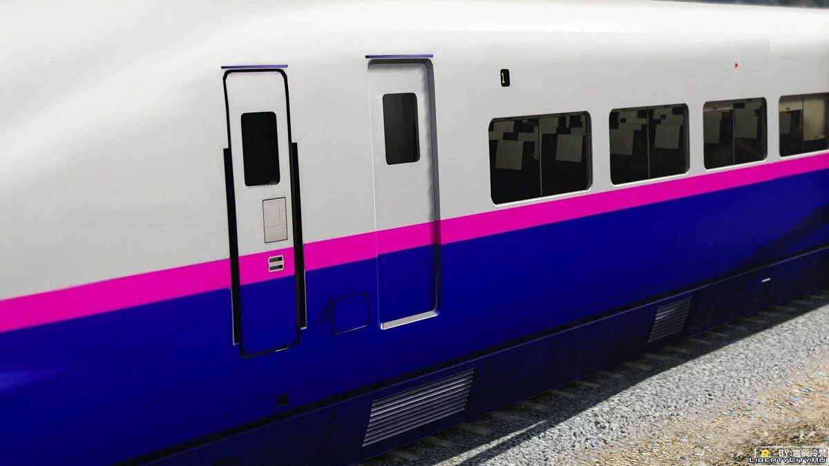 Shinkansen E2-1000 Series high-speed train E2-1000 [ Add-On ] 1.0 / GTA 5