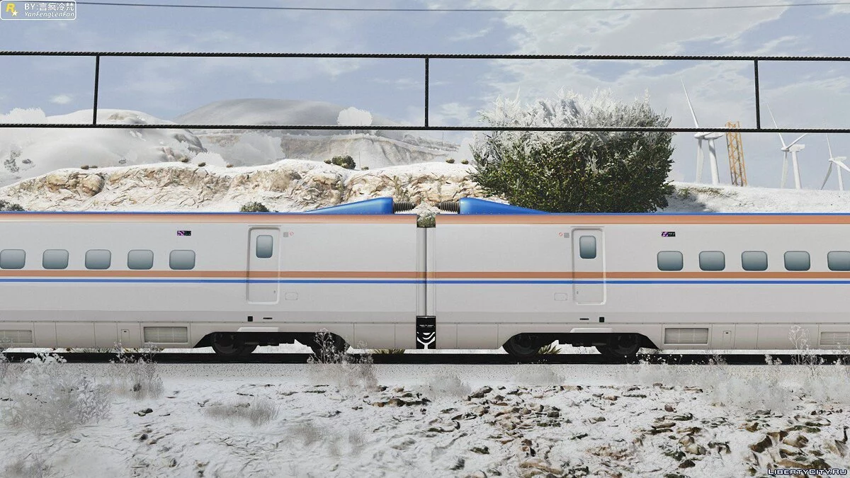 Shinkansen E7 Series high-speed train  [ Add-On ] beta / GTA 5