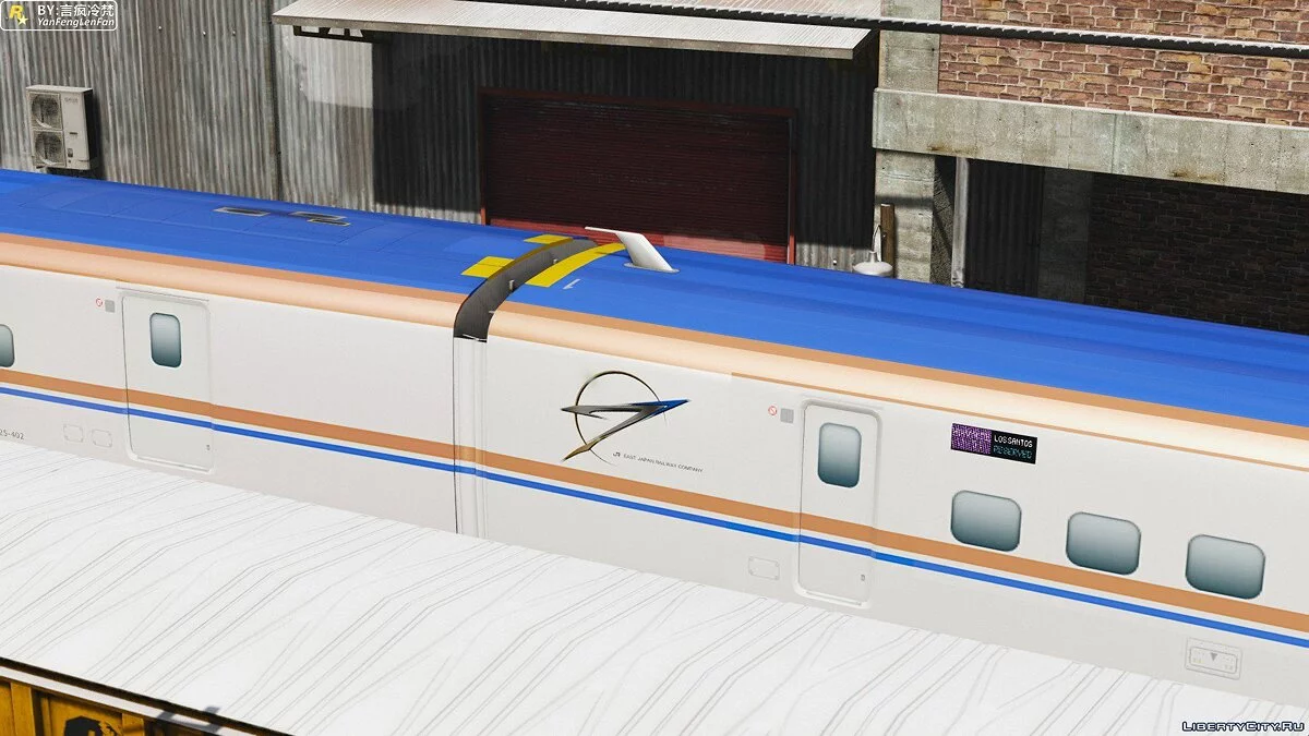 Shinkansen E7 Series high-speed train  [ Add-On ] beta / GTA 5