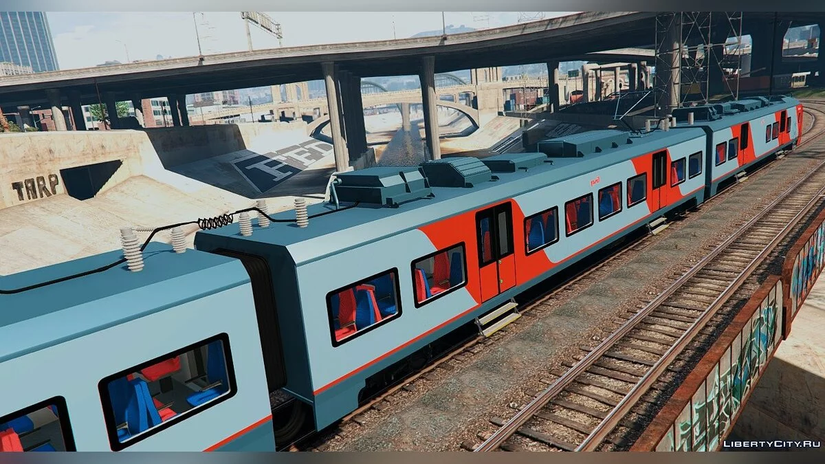 Siemens Desiro Rus "Lastochka" [Replace] 1.0 / GTA 5