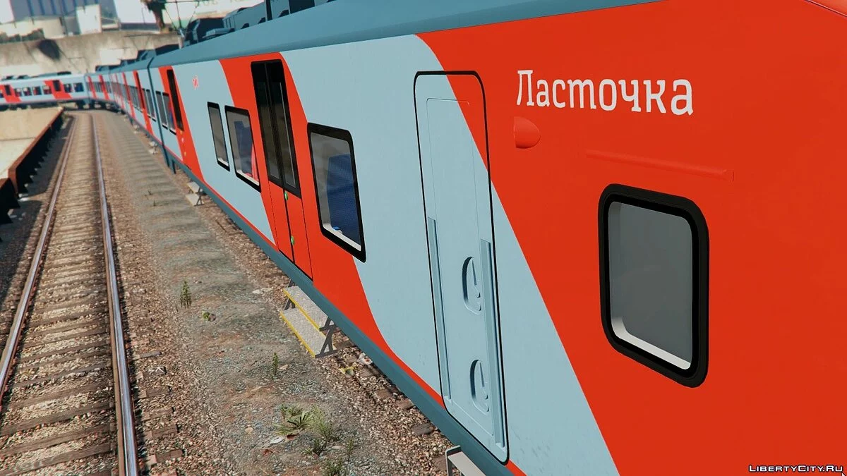 Siemens Desiro Rus "Lastochka" [Replace] 1.0 / GTA 5