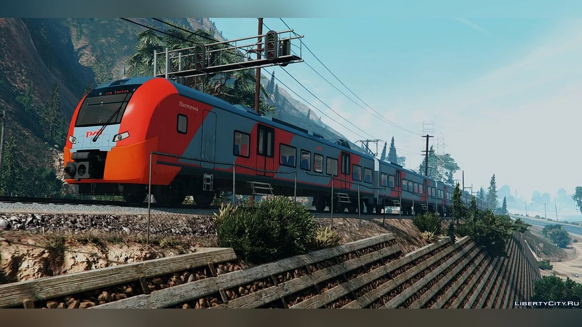 Siemens Desiro Rus "Lastochka" [Replace] 1.0 / GTA 5