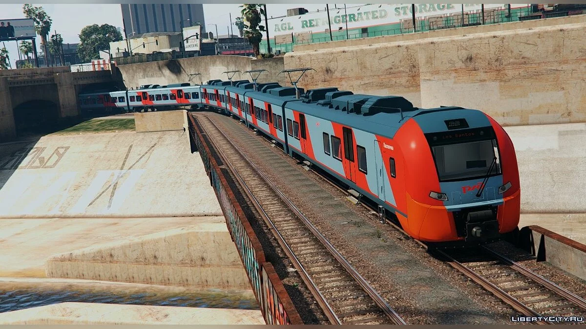 Siemens Desiro Rus "Lastochka" [Replace] 1.0 / GTA 5