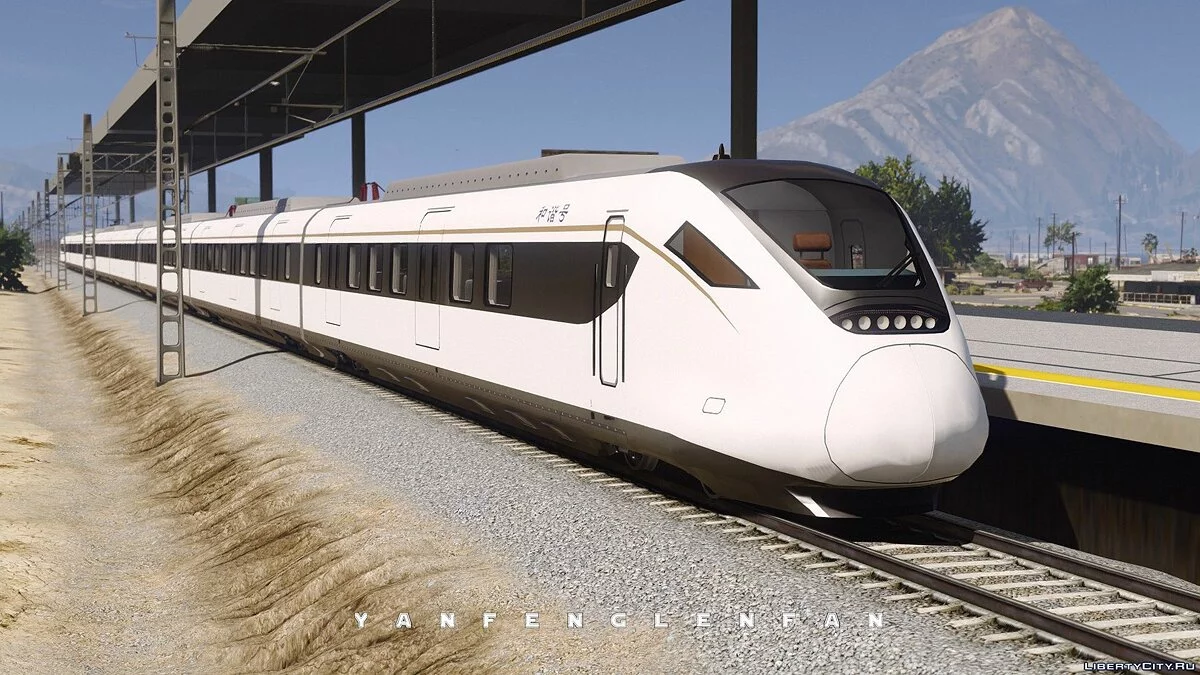 China Railways High-speed train CRH6F EMU / GTA 5