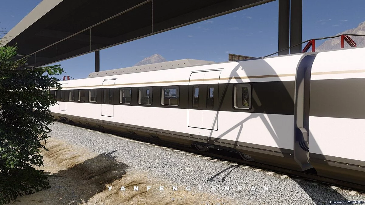 China Railways High-speed train CRH6F EMU / GTA 5