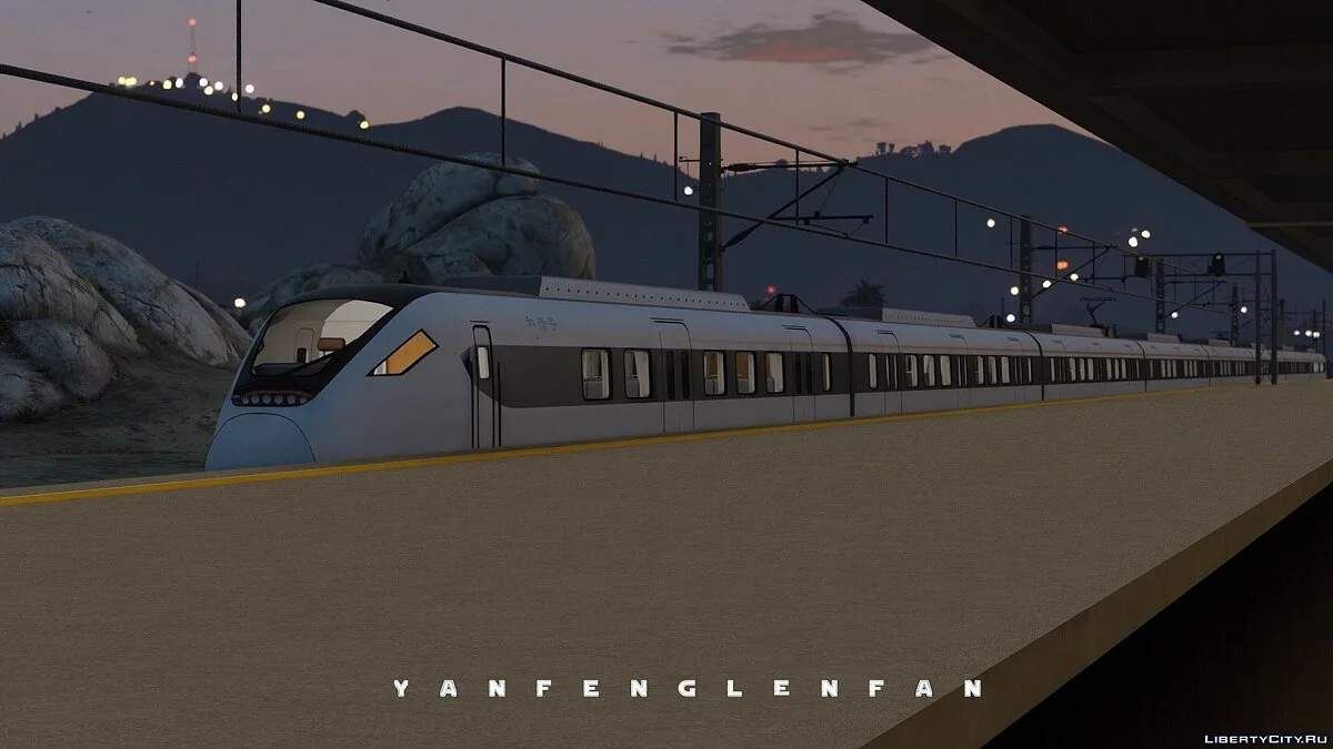 China Railways High-speed train CRH6F EMU / GTA 5