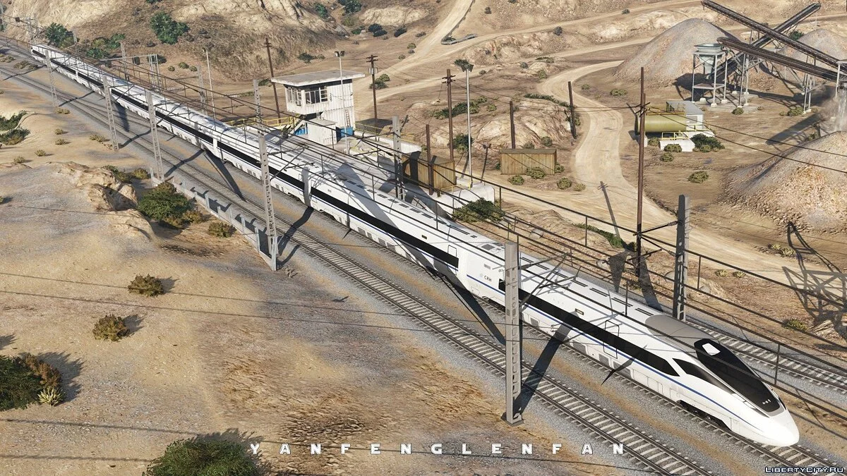 China Railways High-speed train CRH380D EMU / GTA 5
