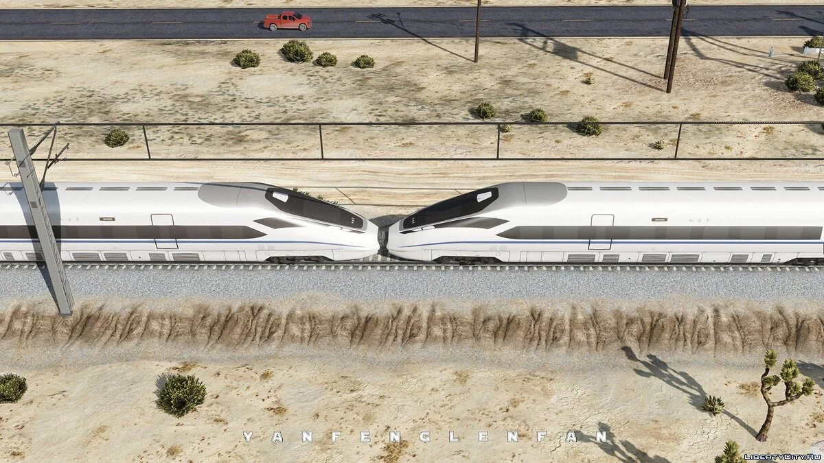 China Railways High-speed train CRH380D EMU / GTA 5