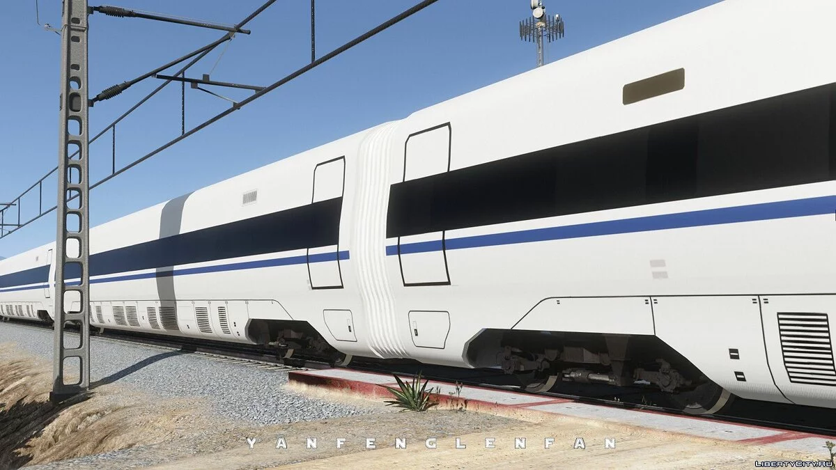 China Railways High-speed train CRH380D EMU / GTA 5