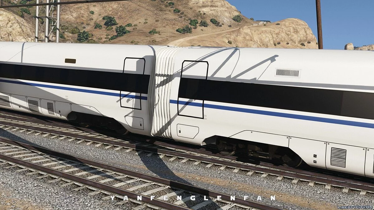 China Railways High-speed train CRH380D EMU / GTA 5