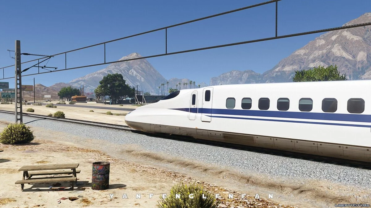 Электропоезд серии Shinkansen N700A [Add-on] / GTA 5