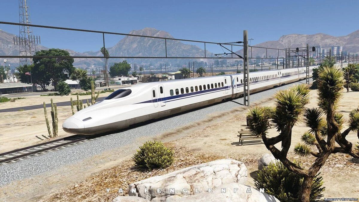 Электропоезд серии Shinkansen N700A [Add-on] / GTA 5