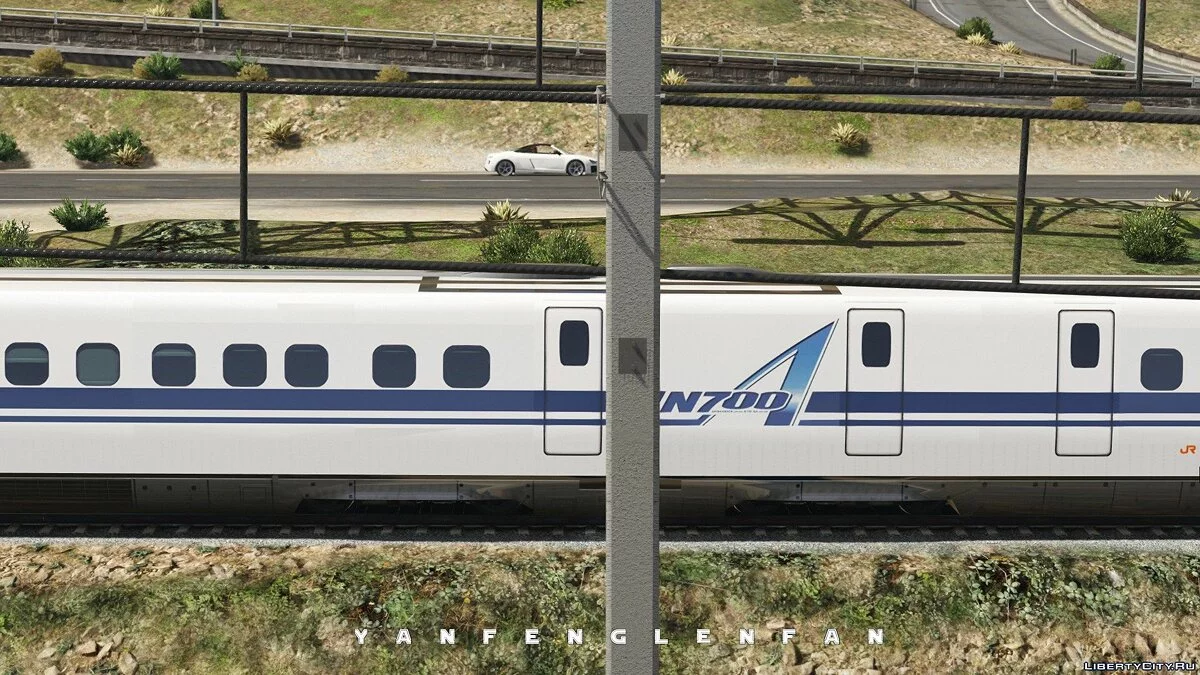 Электропоезд серии Shinkansen N700A [Add-on] / GTA 5