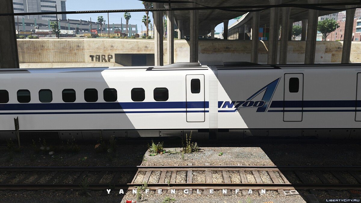 Скачать Электропоезд серии Shinkansen N700A [Add-on] для GTA 5