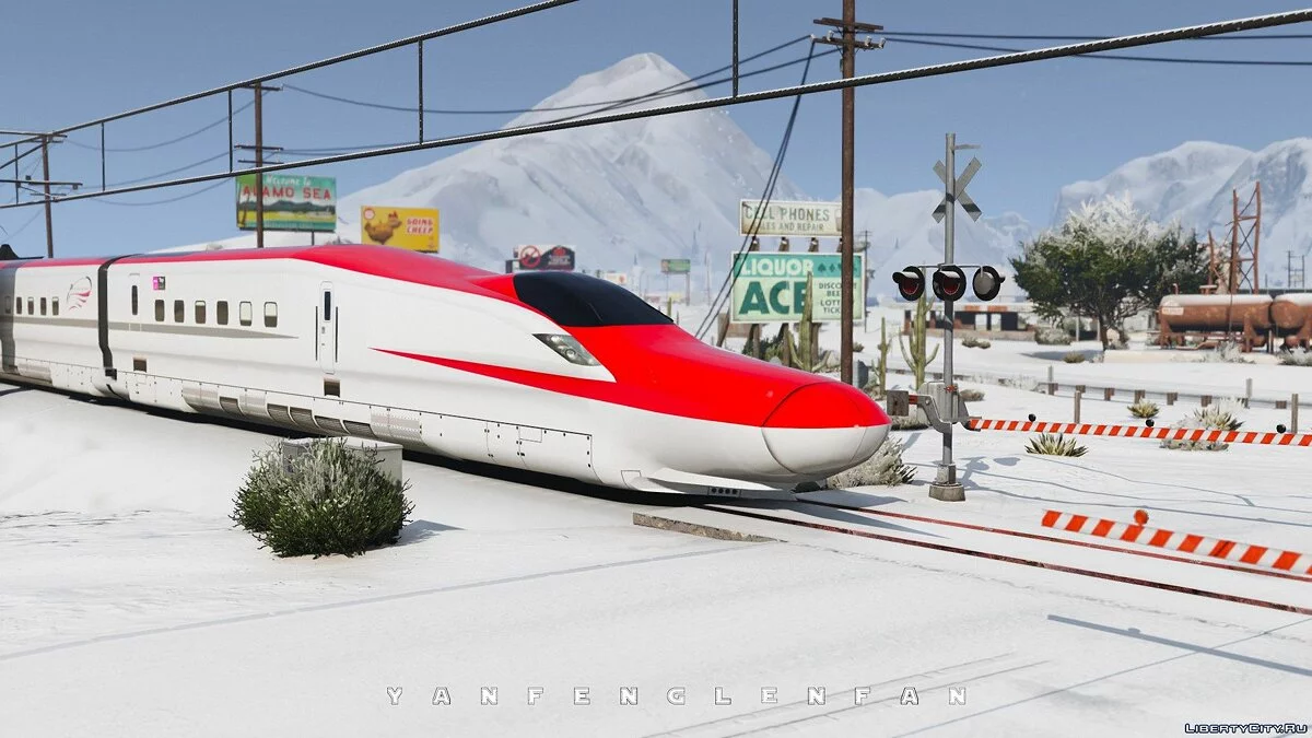 Скоростной поезд серии E5+E6 Shinkansen  / GTA 5
