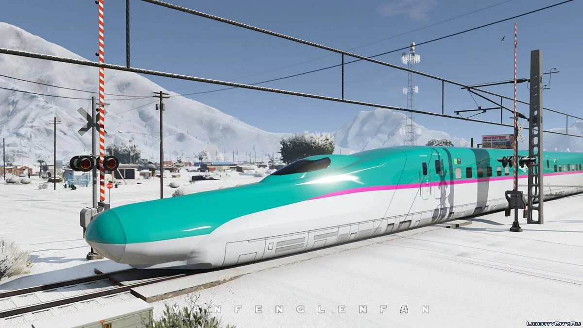 Скоростной поезд серии E5+E6 Shinkansen  / GTA 5