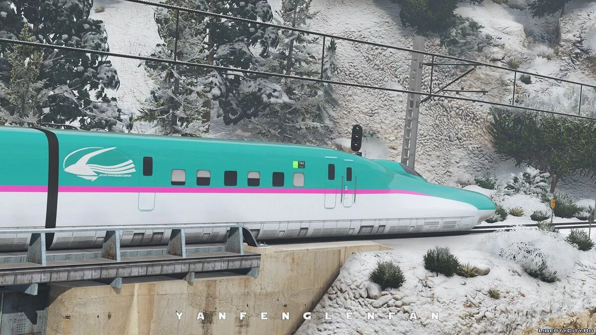 Скоростной поезд серии E5+E6 Shinkansen  / GTA 5