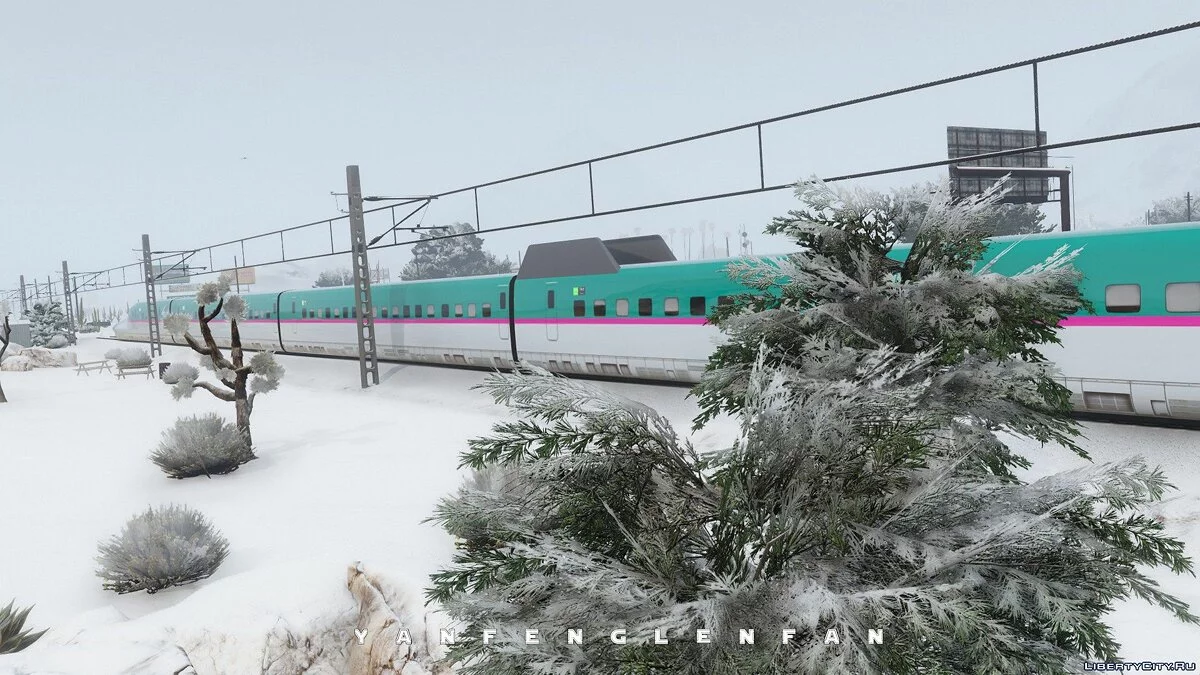 Скоростной поезд серии E5+E6 Shinkansen  / GTA 5