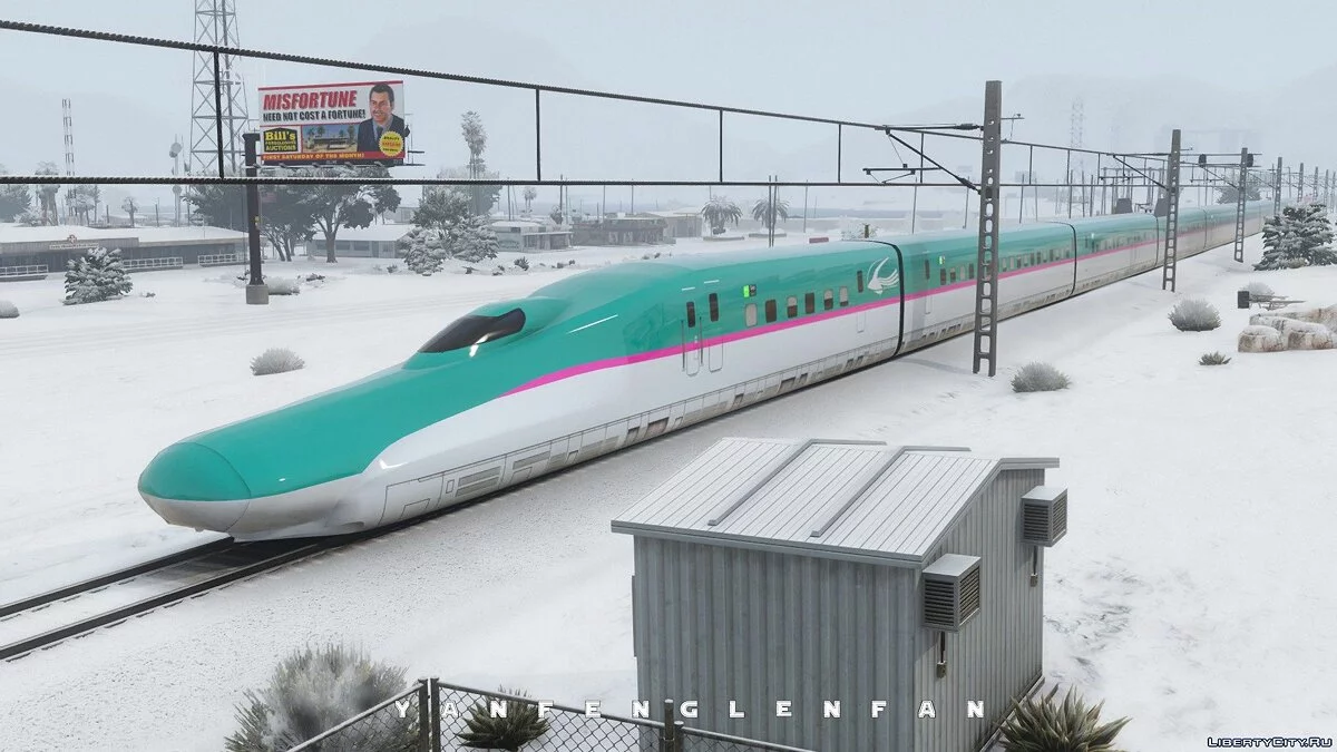 Скоростной поезд серии E5+E6 Shinkansen  / GTA 5
