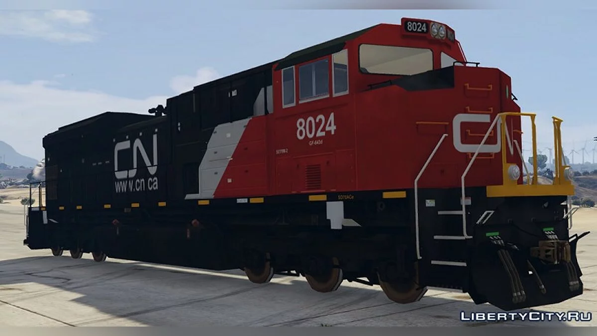 Локомотив SD70ACe / GTA 5
