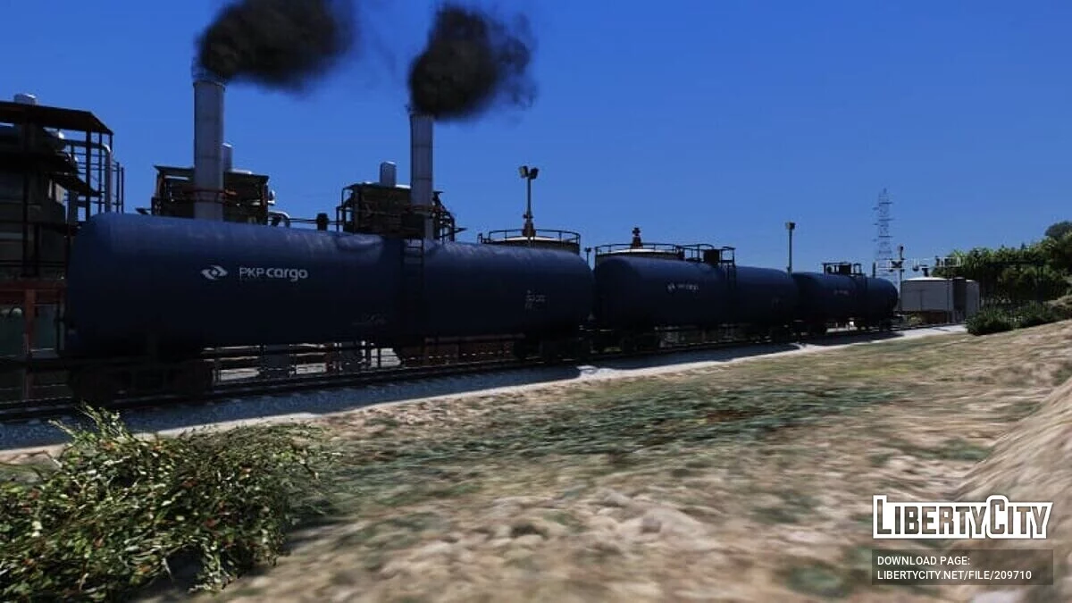 Pkp Cargo Livery Tankcar / GTA 5