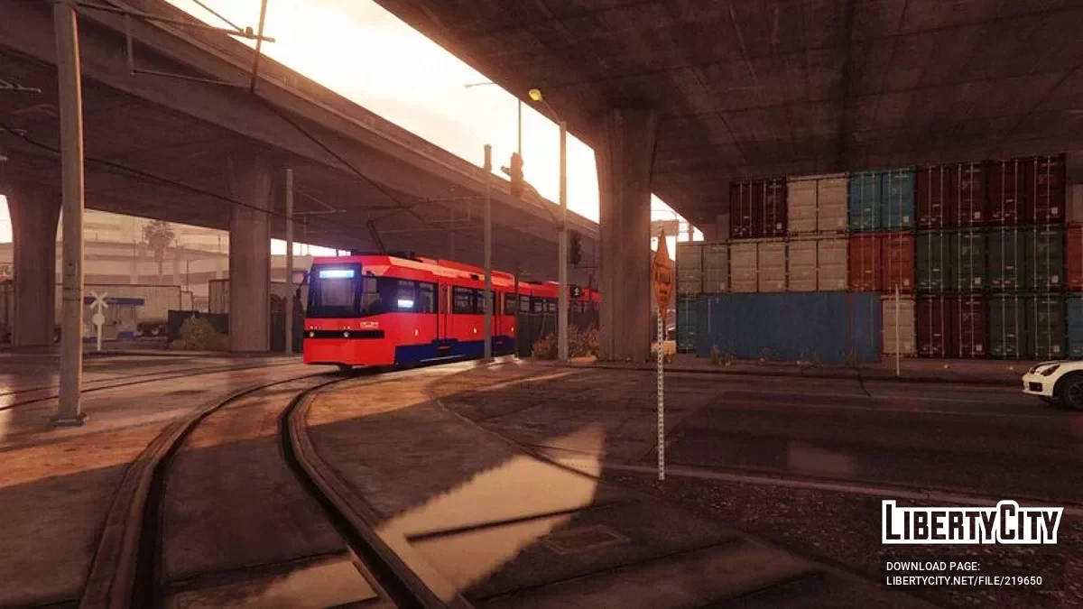 GSP Beograd Tramvaj (Serbian Tram / Metro train) [Replace, HQ] / GTA 5