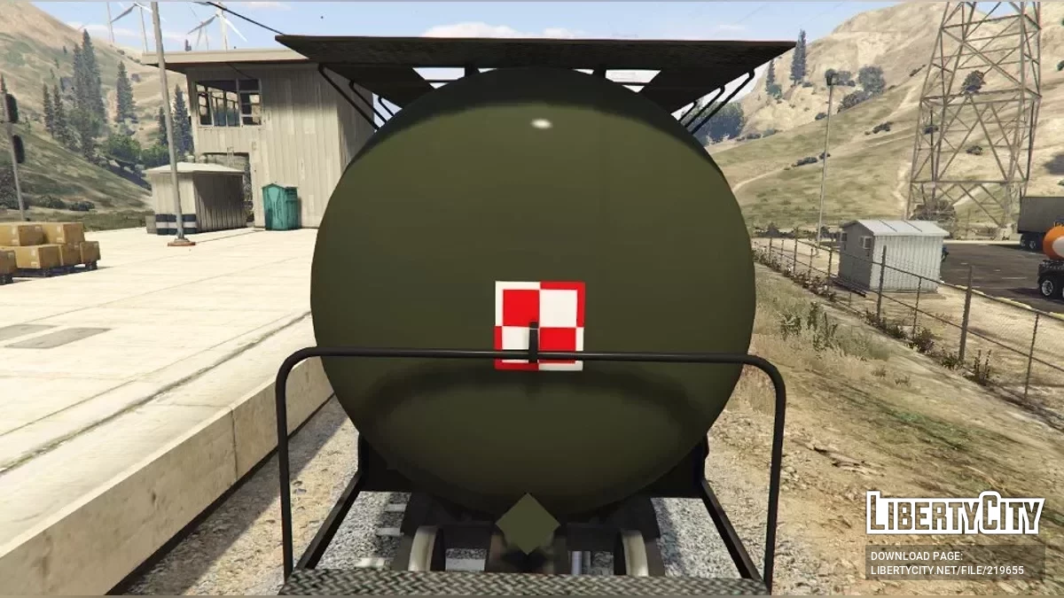 Polish Military Train Polski Poland Polska / GTA 5