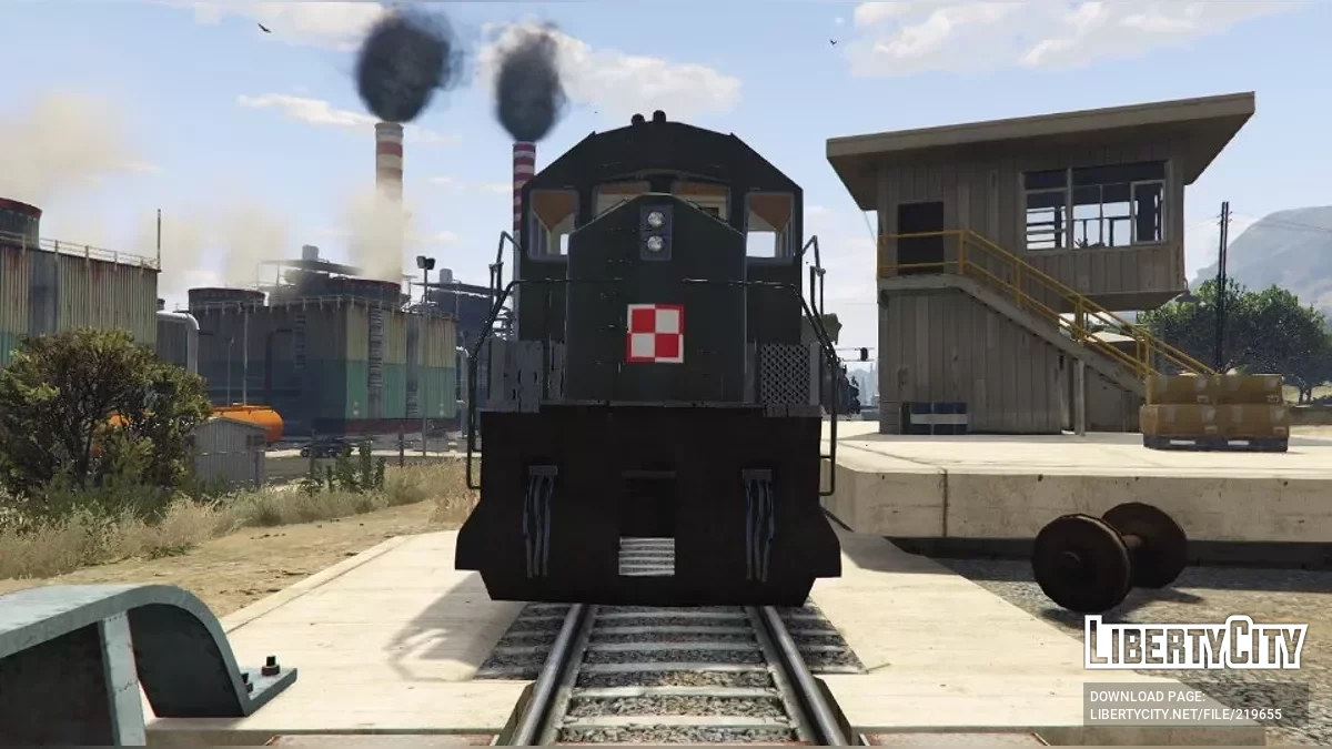 Polish Military Train Polski Poland Polska / GTA 5