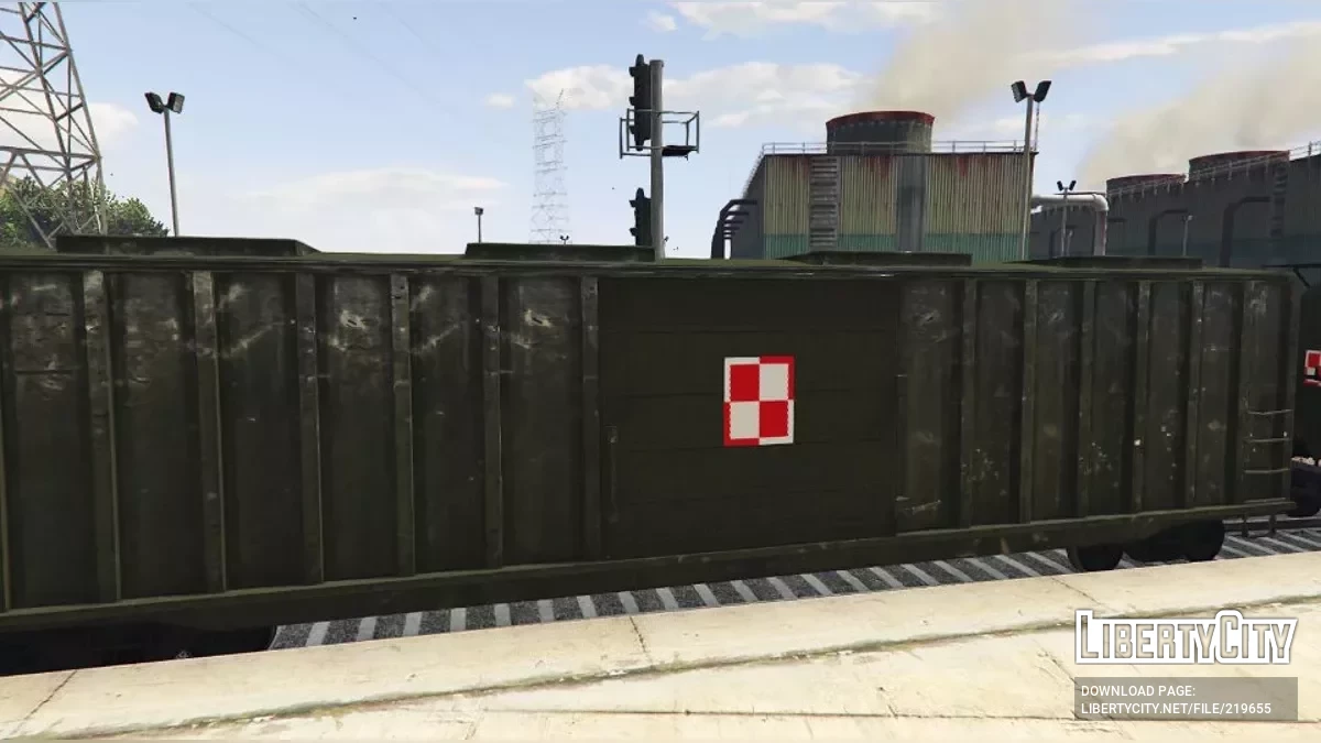 Polish Military Train Polski Poland Polska / GTA 5
