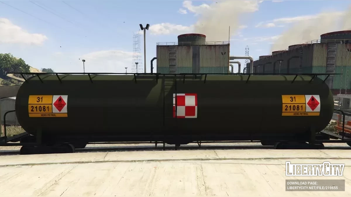 Polish Military Train Polski Poland Polska / GTA 5