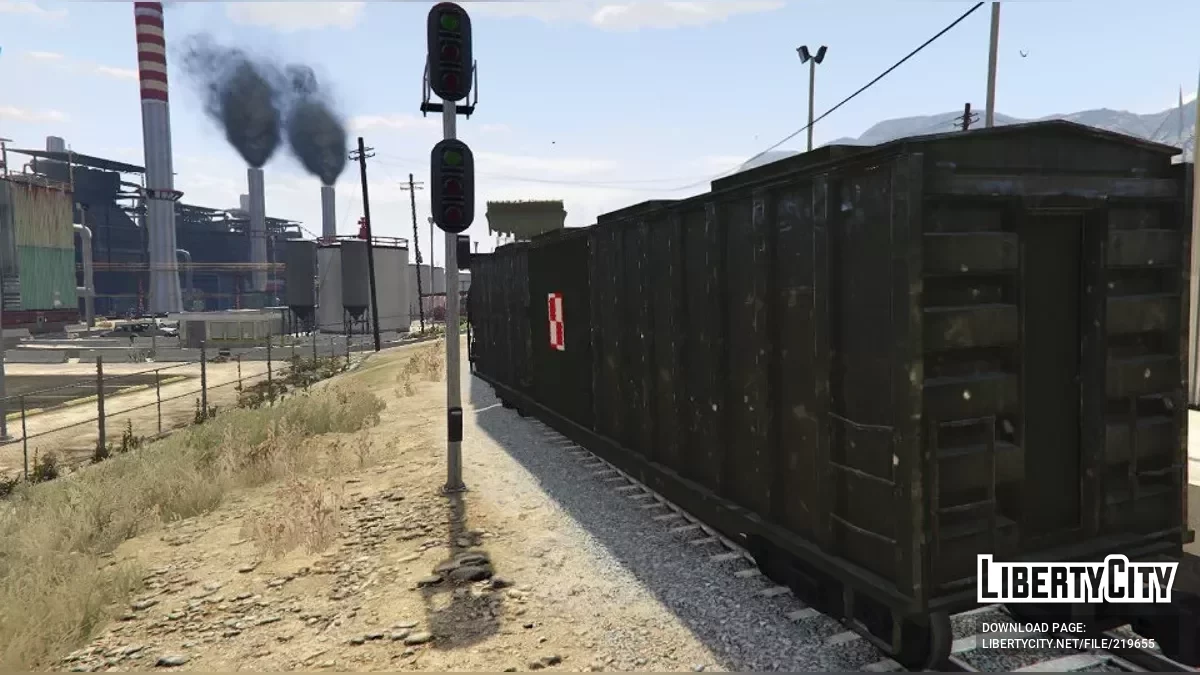 Polish Military Train Polski Poland Polska / GTA 5