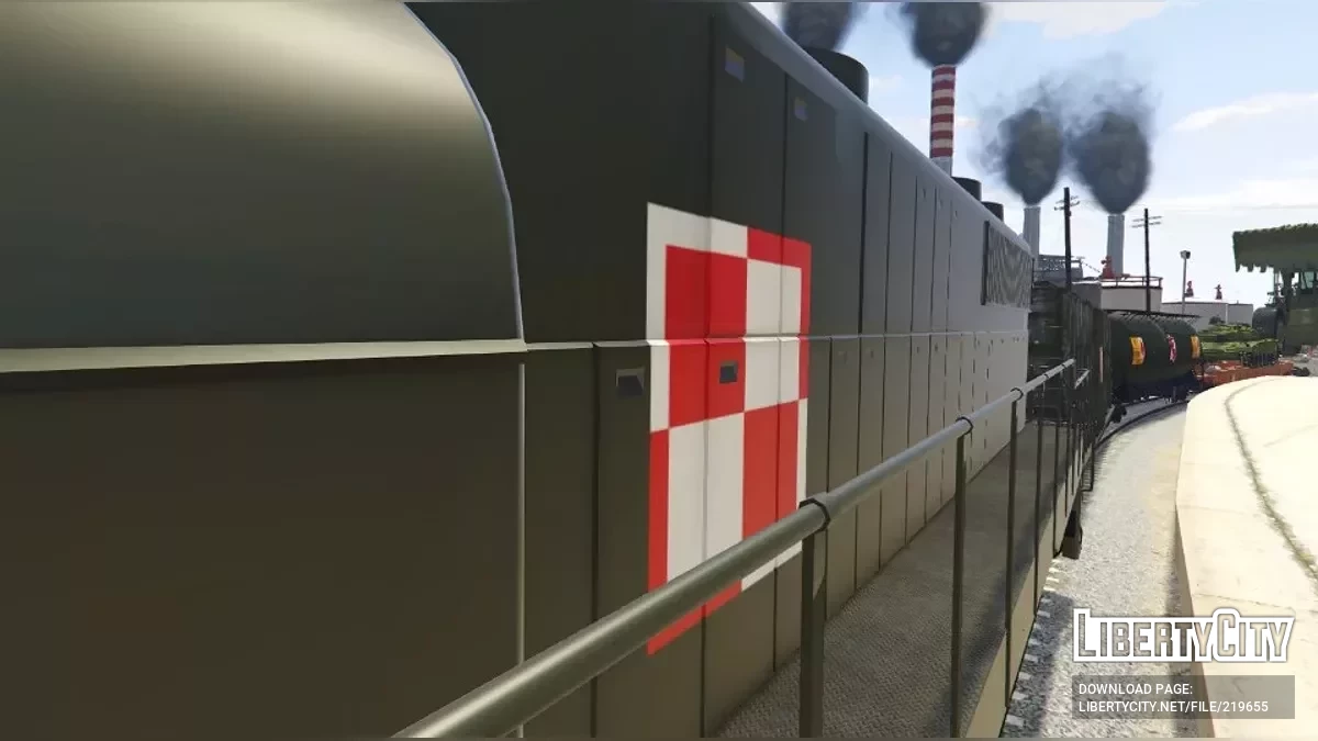 Polish Military Train Polski Poland Polska / GTA 5