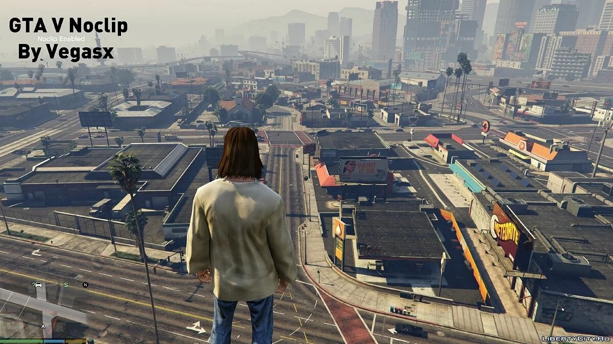 NoClip[LUA] v1.4 / GTA 5