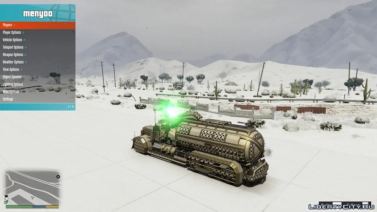 Menyoo PC [Single-Player Trainer Mod] / GTA 5