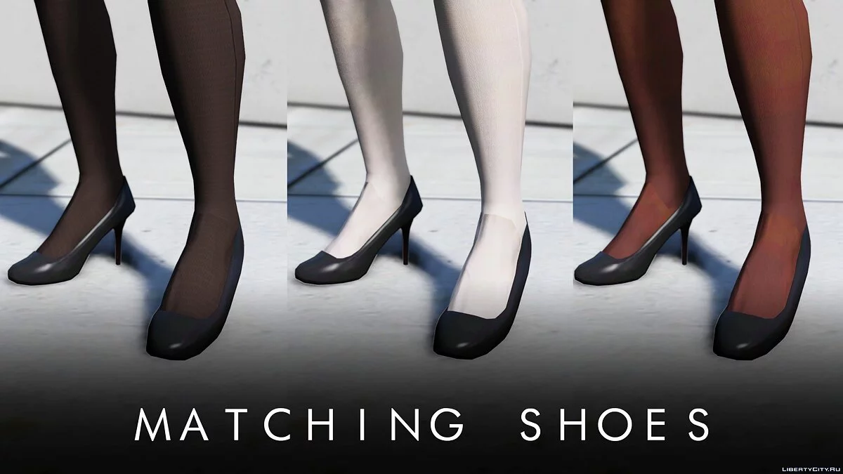 Pantyhose for MP Female (+ Matching shoes) / GTA 5