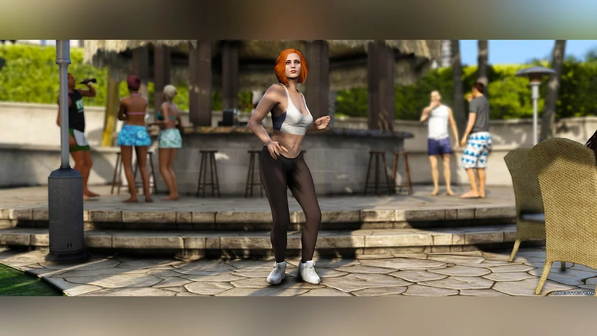Pantyhose for MP Female (+ Matching shoes) / GTA 5