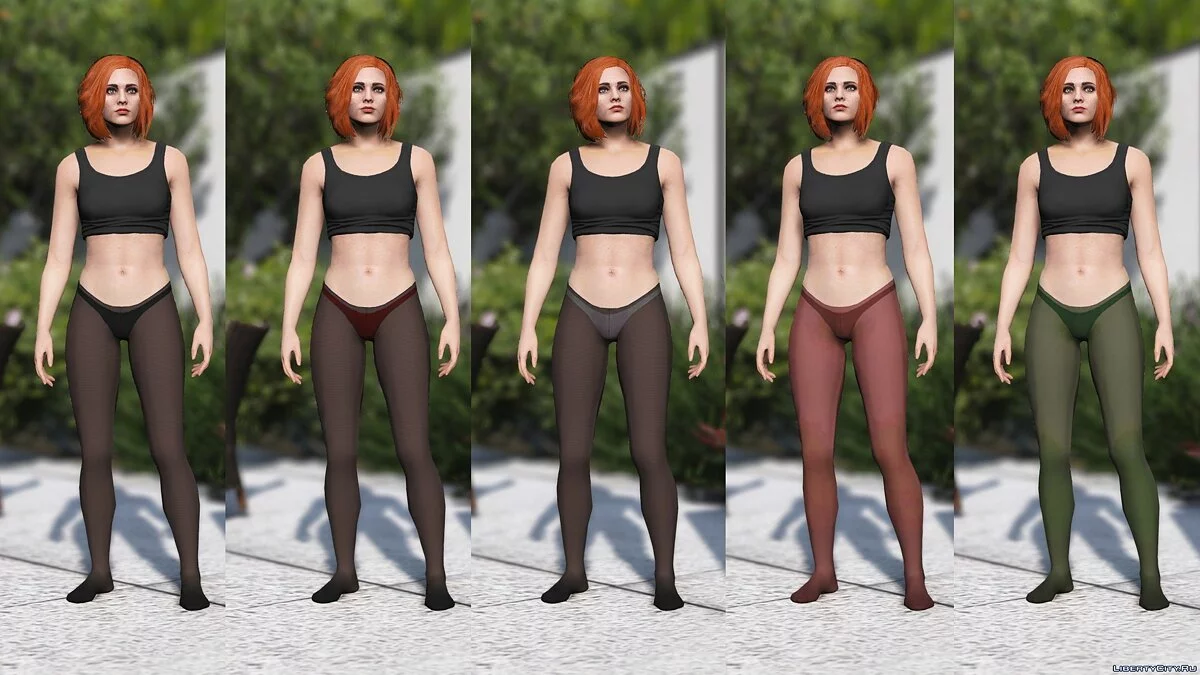 Pantyhose for MP Female (+ Matching shoes) / GTA 5