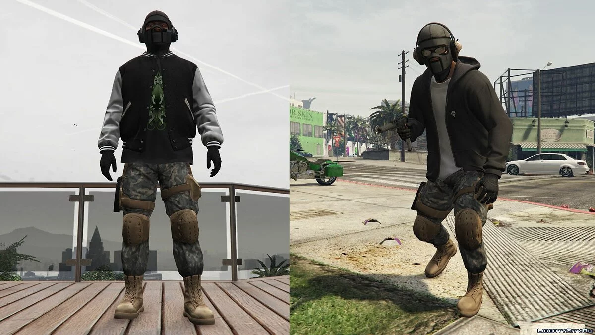 Combat Pants for Trevor, Franklin & Micheal 1.2 / GTA 5