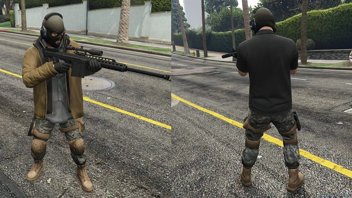 Combat Pants for Trevor, Franklin & Micheal 1.2 / GTA 5