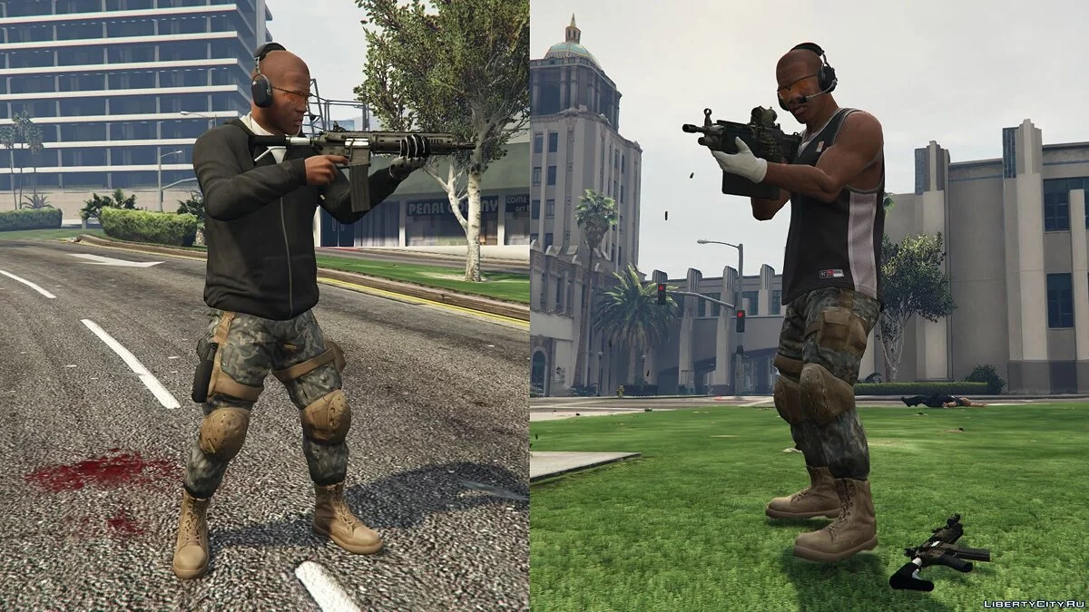 Combat Pants for Trevor, Franklin & Micheal 1.2 / GTA 5
