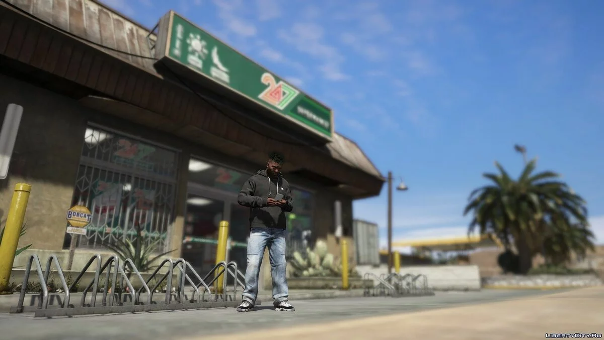 Джинсы с замками для Франклина / GTA 5