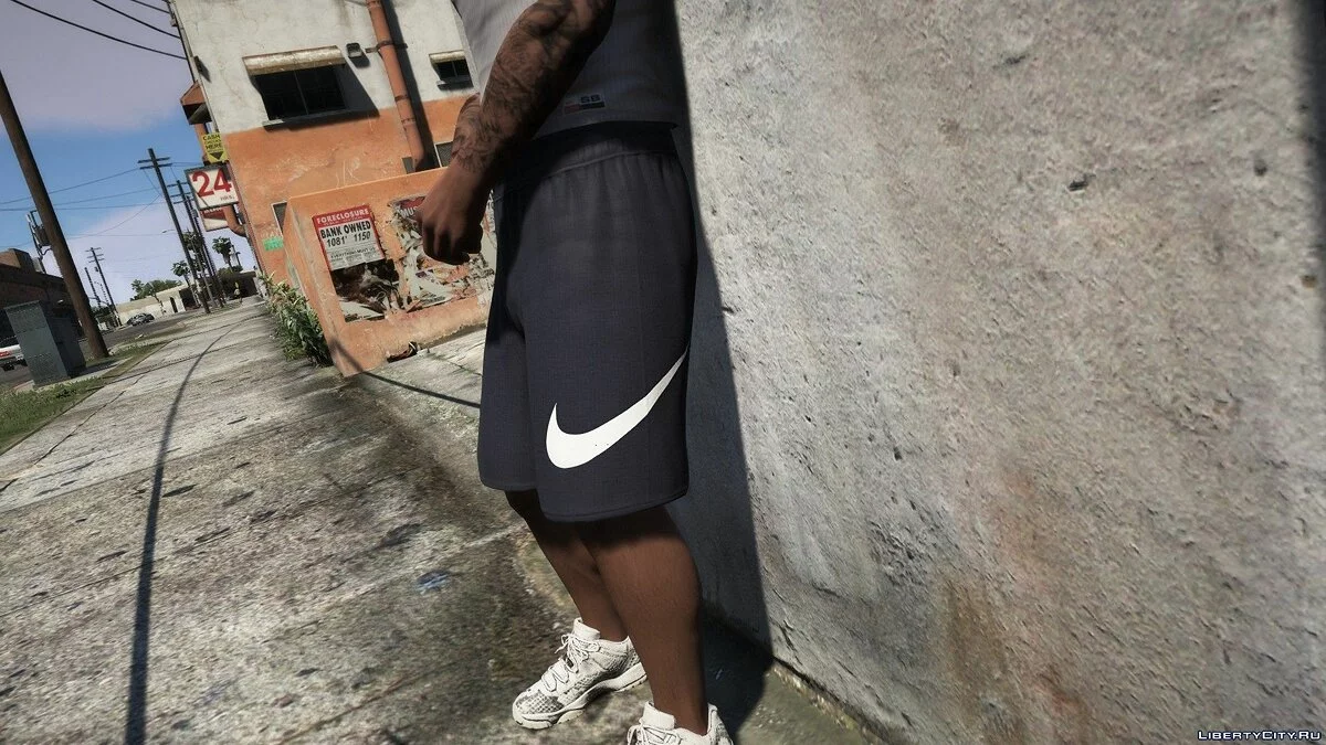 Спортивные шорты Nike + Jordan / GTA 5