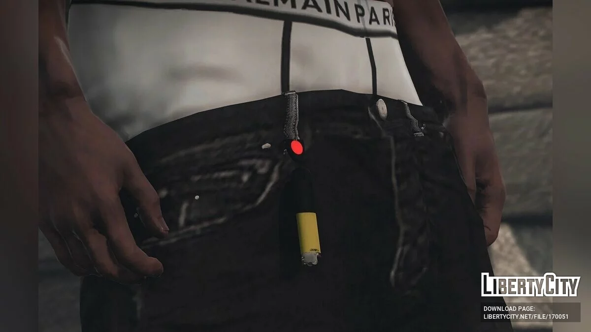 Зажигалка на поводке для Sagged Jeans 1.0 / GTA 5