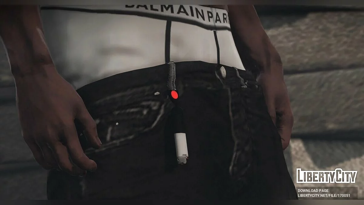 Зажигалка на поводке для Sagged Jeans 1.0 / GTA 5
