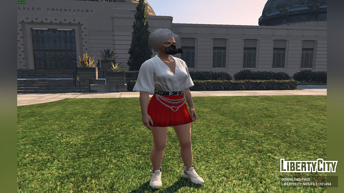 Скачать Love skirt [Replace / FiveM / Rage MP For Female] для GTA 5