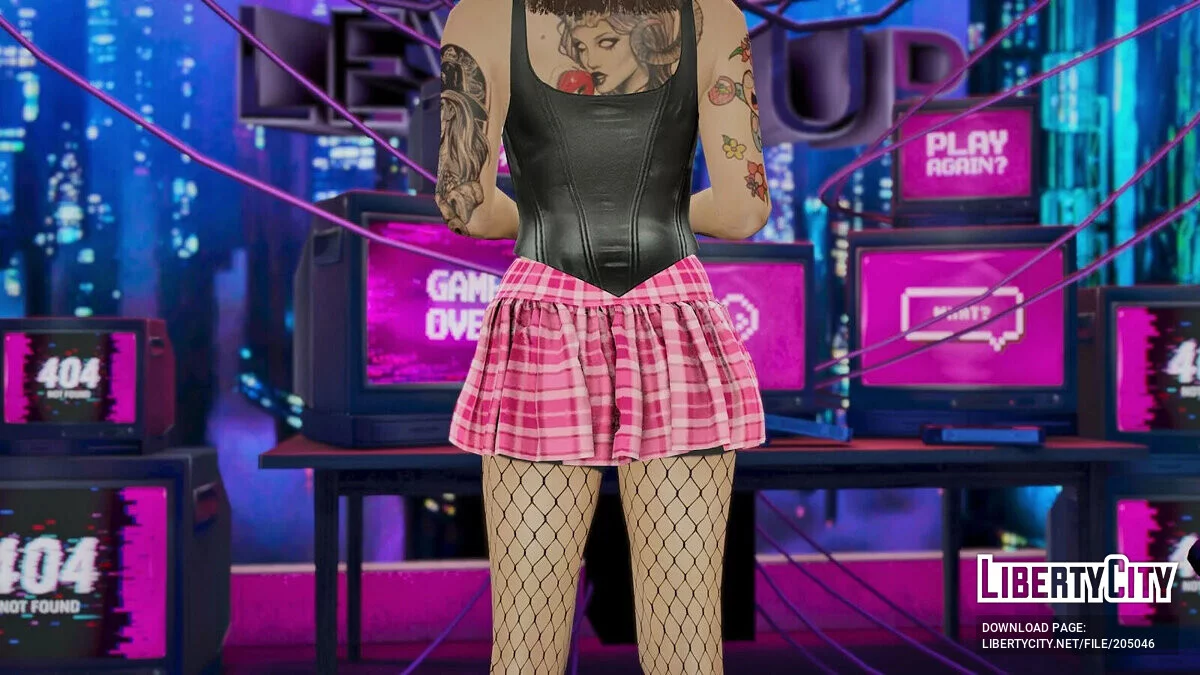Юбка Ribbon для MP Female / GTA 5