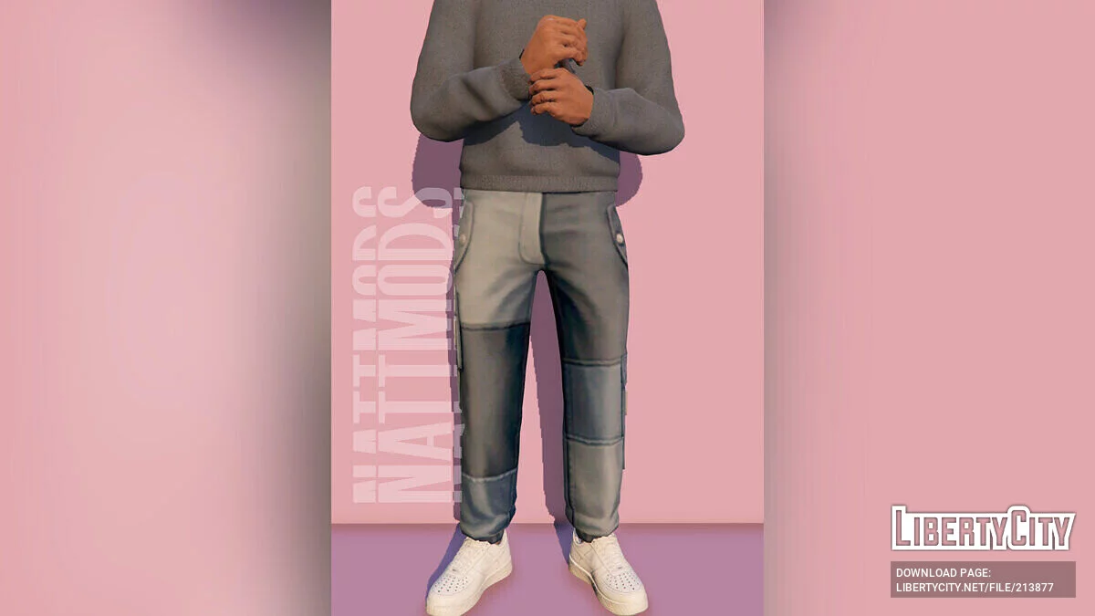 Штаны Карго для MP Male / GTA 5
