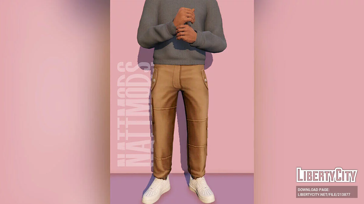 Штаны Карго для MP Male / GTA 5