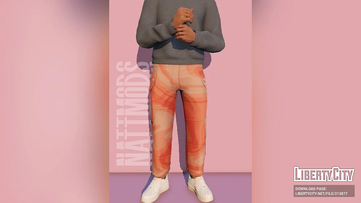 Штаны Карго для MP Male / GTA 5