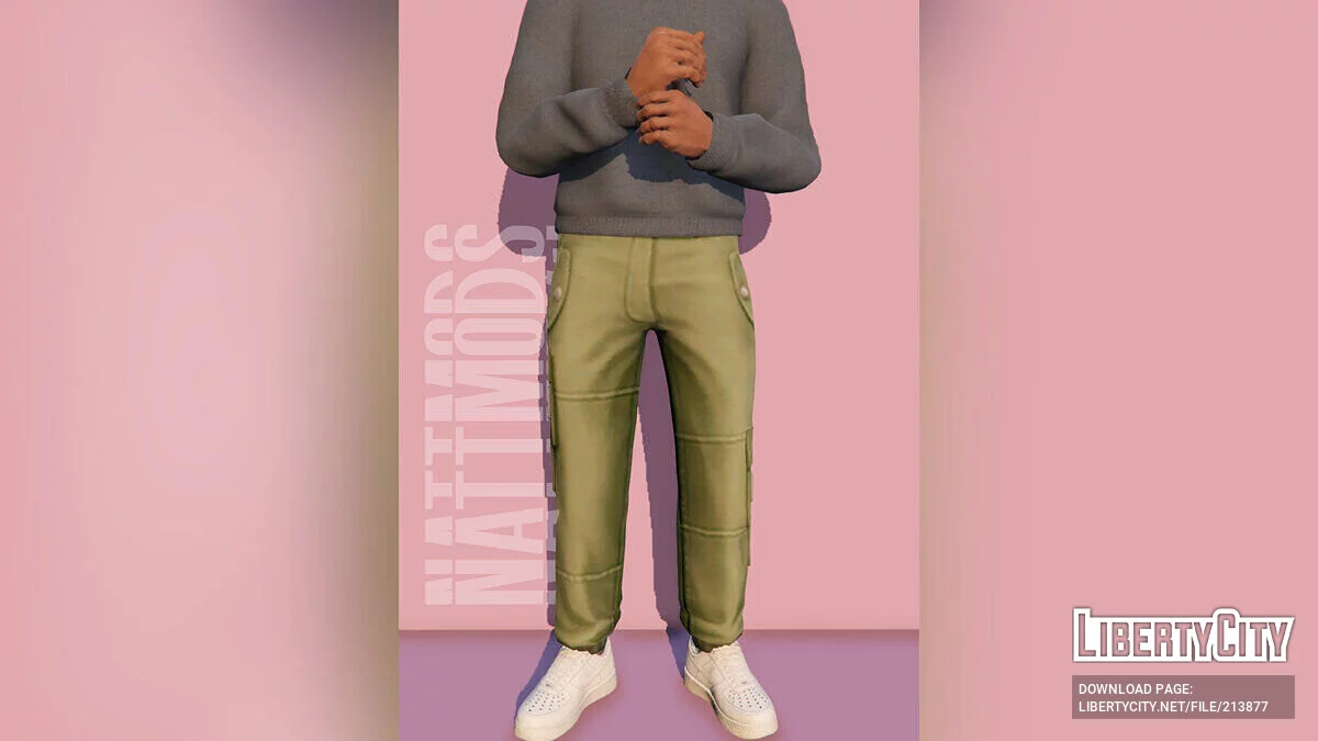 Штаны Карго для MP Male / GTA 5